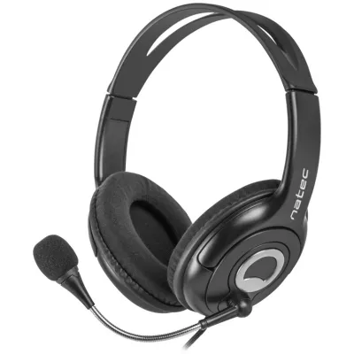 Auriculares Natec Bear 2 Diadema Jack 3,5 mm Negro