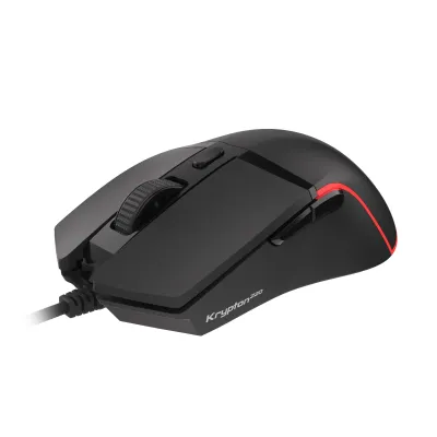 Ratón Genesis Krypton 220 Con cable Negro