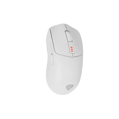 Ratón Genesis Zircon 500 Con cable Inalámbrico Bluetooth Blanco
