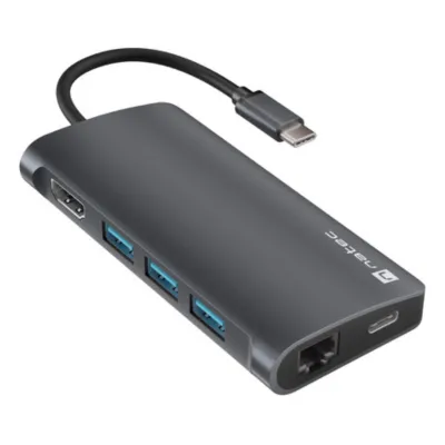 NATEC NMP-2162 base para portátil y replicador de puertos Alámbrico USB 3.2 Gen 