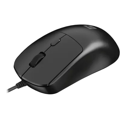 Ratón Natec Hawk 2 Con cable Negro