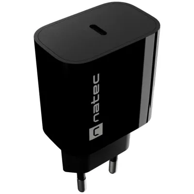 NATEC NUC-2395 cargador de dispositivo móvil Universal Negro Corriente alterna C