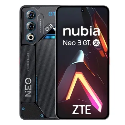 Móvil ZTE Nubia Neo 3 GT 6.8" Unisoc T9100 12GB 256GB Negro