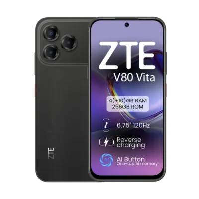 Móvil ZTE Blade V80 Vita 6.75" 4GB 256GB Negro