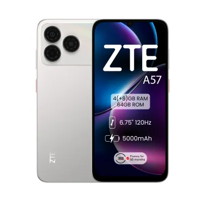 Móvil ZTE Blade A57 128GB 4GB Plata