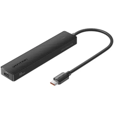 HUB 5 PUERTOS USB 3.2 2xUSB 2xUSB-C 1xUSB-C PD GRIS VENTION