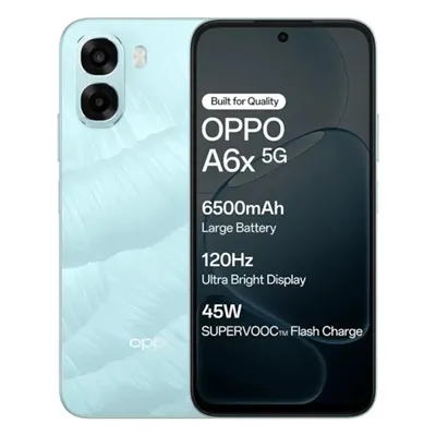 Móvil OPPO A6x 5G 6.75" 120Hz 4GB 128GB Azul