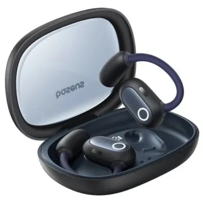 Auriculares Baseus Eli 2i Fit Open-ear / conducción ósea Bluetooth Negro