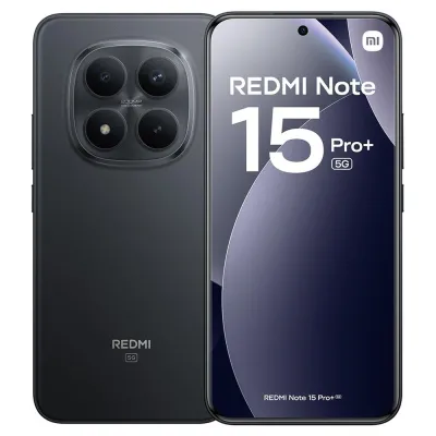 Móvil Xiaomi Redmi Note 15 Pro+ 5G 512GB 12GB Negro