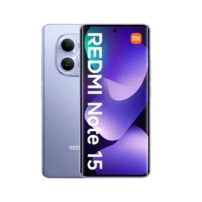 Móvil Xiaomi Redmi Note 15 5G 6.77" Snapdragon 6 Gen 3 8GB 256GB Púrpura