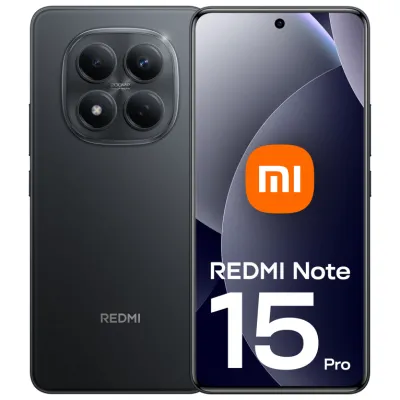 Móvil Xiaomi Redmi Note 15 Pro 6.83" Snapdragon 7s Gen 2 12GB 512GB Negro