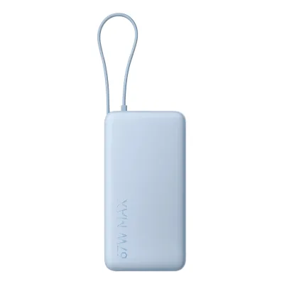 Batería externa Xiaomi BHR08O8GL USB-C USB-A Azul 67W