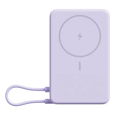 Batería externa Xiaomi BHR08PAGL USB-C Inalámbrico Púrpura