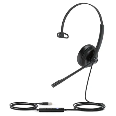 Auriculares Yealink UH34 Lite Mono Teams Diadema USB-A