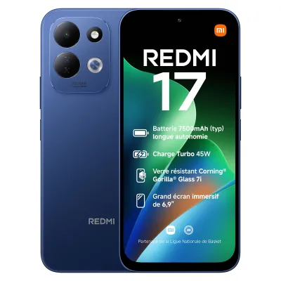 Móvil Xiaomi Redmi 17 5G 256GB 4GB Azul profundo