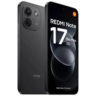 Móvil Xiaomi Redmi Note 17 Pro Max 6.83" 5G 512GB 8GB Snapdragon 6 Gen 5 Negro