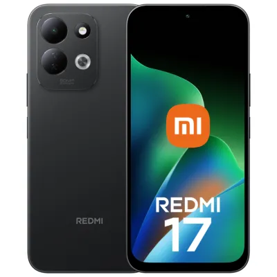 Móvil Xiaomi Redmi 17 6.9" MediaTek Helio G91-Ultra 4GB 256GB Negro