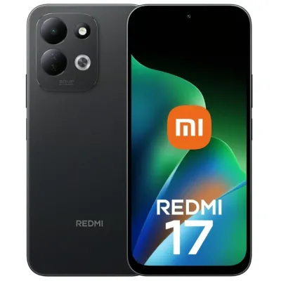 Móvil Xiaomi Redmi 17 6.9" MediaTek Helio G91-Ultra 4GB 128GB Negro