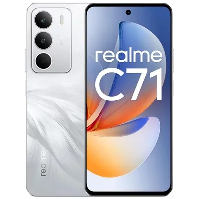 Móvil realme C71 6.67" UNISOC T7250 4GB 256GB Blanco