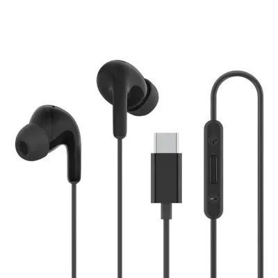 Auriculares Xiaomi Type-C Earphones Intraurales con cable USB-C Negro