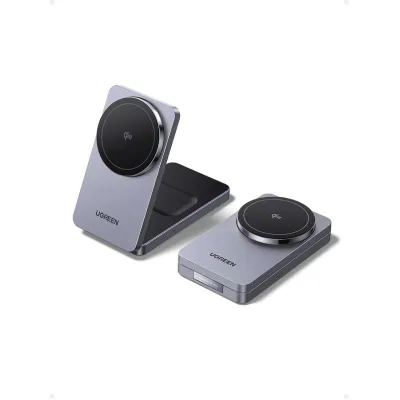 Cargador inalámbrico Ugreen 2-IN-1 MAGNETIC CHARGER Inalámbrico
