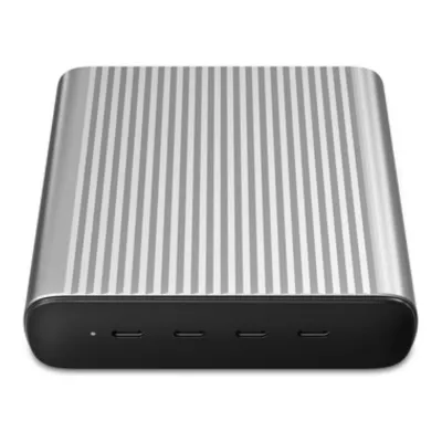 Cargador de pared Hyper 245W GaN Desktop Charger USB-C Negro 100W