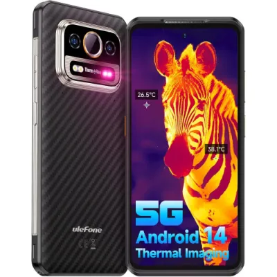 Móvil Ulefone Armor 25T Pro 6.78" MediaTek Dimensity 6300 8GB 256GB Negro