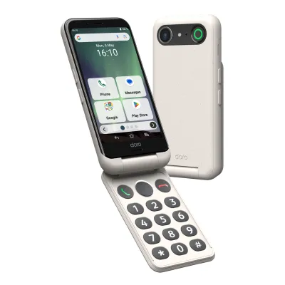 Móvil Doro Aurora A20 4.5" MediaTek G85 4GB 64GB Bone
