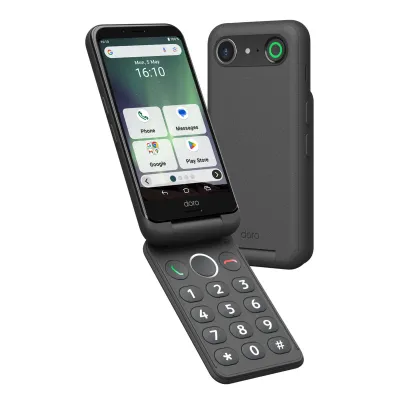 Móvil Doro Aurora A20 4.5" MediaTek Helio G85 4GB 64GB Grafito
