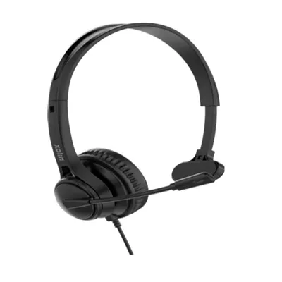 Auriculares Nilox NXAUCMON01 Diadema USB-C USB-A Negro