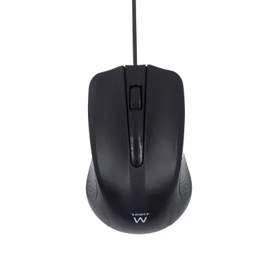 Ratón Ewent EW3300 Con cable Negro