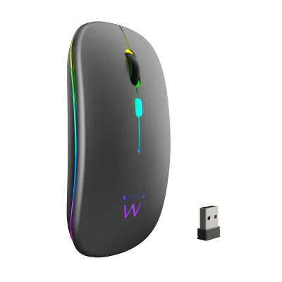 Ratón Ewent EW3242 Inalámbrico Bluetooth Gris