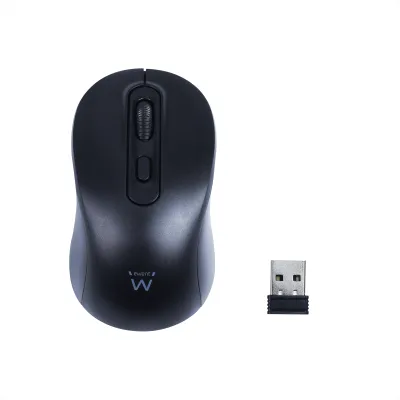 Ratón Ewent EW3218 Inalámbrico Negro