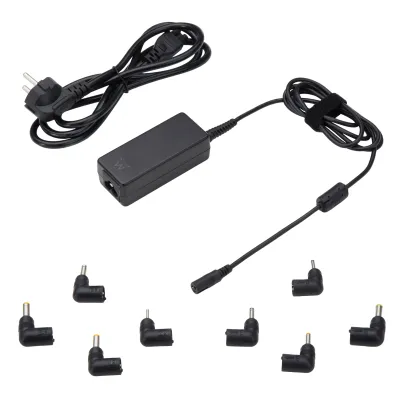 Cargador para portátil Ewent EW3963 Clavija de portátil Negro 45W