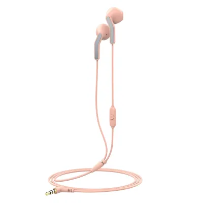 Auriculares Muvit MEU Intraurales con cable Jack 3,5 mm Rosa