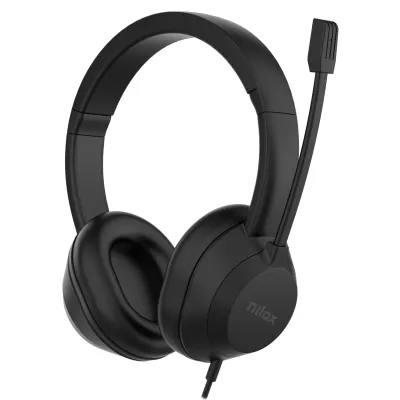 Auriculares Nilox NXAUSB02 Intraurales con cable USB-A Negro