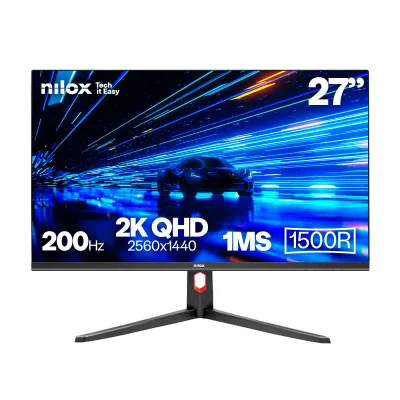 Monitor Nilox 27" QHD 2560x1440 200Hz VA Curvo