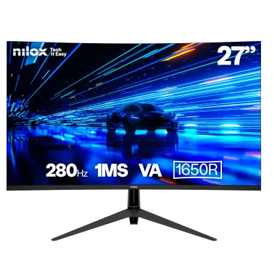 Monitor Nilox NXM27CV28001 27" Curvo Full HD 280Hz VA
