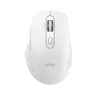 Ratón Nilox Dual 1600dpi Inalámbrico Blanco