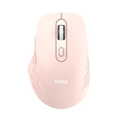 Ratón Nilox NXMODWI03 Inalámbrico Rosa
