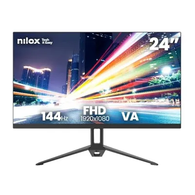 Monitor Nilox NXM24FHD14411 24" FHD VA 144Hz Negro
