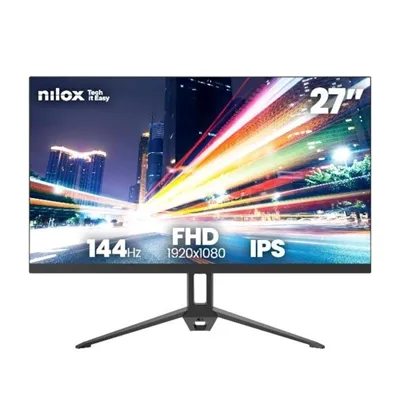 Monitor Nilox NXM27FHD14411 27" FHD IPS 144Hz Negro