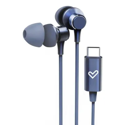 Auriculares Energy Sistem Metallized Type C Intraurales con cable USB-C Azul