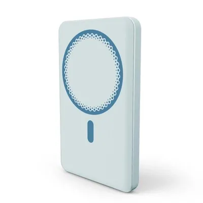 Batería externa Energy Sistem Magnetic Powerbank 5000 mAh USB-C Inalámbrico Azul 20W