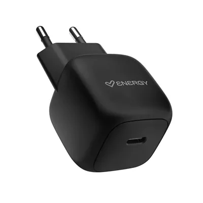 Cargador de pared Energy Sistem Cabezal 45W GaN Charger Negro