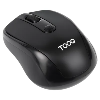Ratón Tooq TQMW-1103 Inalámbrico Negro