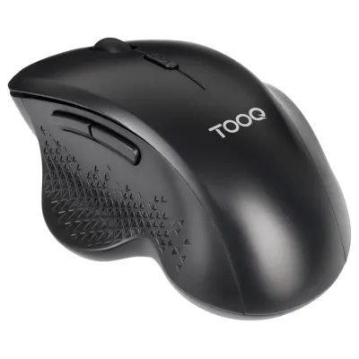 Ratón Tooq TQMWG-1105 Inalámbrico Negro