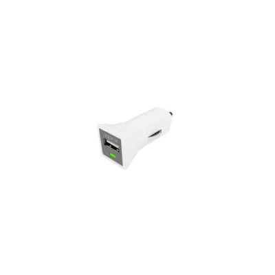 Cargador de coche approx! CARGADOR USB PARA COCHE 1A DESIGN USB-A Blanco