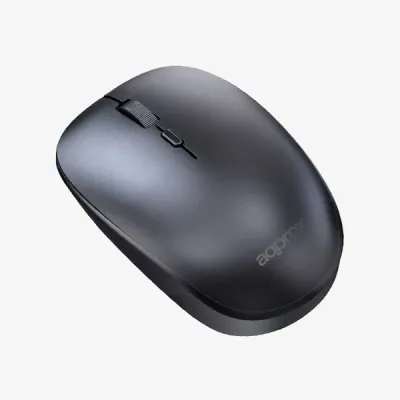 Ratón approx! XM210 Inalámbrico Negro