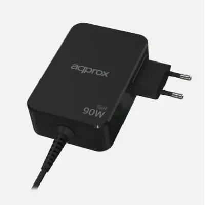 Cargador de pared approx! APPA90GAN USB-C Negro 90W